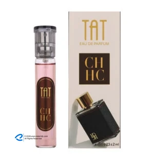 عطر جیبی مردانه تات مدل CH با رایحه تند و گرم حجم 25 میلی لیتر