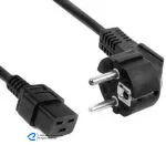 کابل برق 3 پین سرور منبع تغذیه بافو مدل EU-C19 3Cx1.5MM طول 1.8 متر