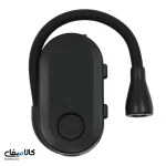 چراغ مطالعه گیره ای کتاب در 2 رنگ سفید و مشکی دیمردار