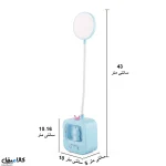 چراغ مطالعه و خواب کودک عروسکی 7 رنگ - تصویر 7