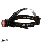 هدلایت شارژی با باتری لیتیومی همراه با پاوربانک