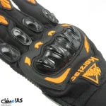 دستکش ضربه گیر موتور سواری قابلیت کار با موبایل - تصویر 12