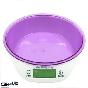 ترازو آشپزخانه دیجیتال کاسه‌دار | وزن‌کشی دقیق تا 5 کیلوگرم