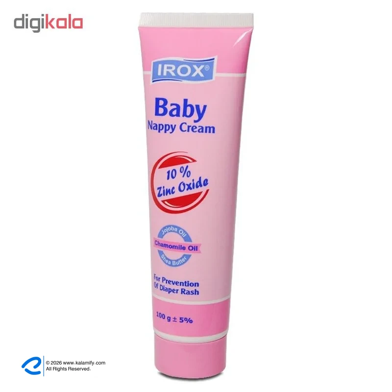 کرم محافظ پای ایروکس مدل Nappy Cream حجم 100 میلی لیتر کرم محافظ پای ایروکس Nappy Cream