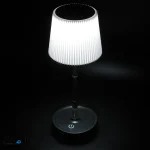 چراغ خواب و رومیزی چتری شارژی لمسی LED با قابلیت تنظیم ارتفاع، نور ملایم و طراحی مدرن - تصویر 8