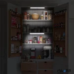 چراغ اضطراری دیمر دار دارای 3 حالت نور پشت چسب دار - تصویر 12