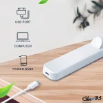 چراغ اضطراری دیمر دار دارای 3 حالت نور پشت چسب دار - تصویر 9