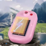چراغ مطالعه و پنکه شارژی لمسی؛شارژ با انرژی خورشیدی - تصویر 6