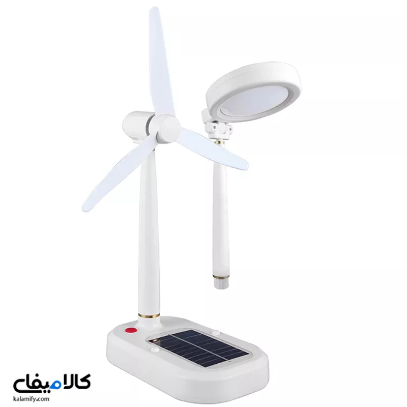 چراغ مطالعه و پنکه شارژی لمسی؛شارژ با انرژی...