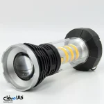 چراغ قوه سولار کمپی تاشو با 5 حالت نور - تصویر 3