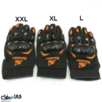 دستکش ضربه گیر موتور سواری قابلیت کار با موبایل - تصویر 2