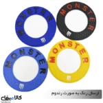 محافظ سیلیکونی درب باک موتورسیکلت(MONSTER)مانستر - تصویر 2