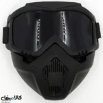 ماسک موتورسواری عینک‌دار | محافظ صورت و چشم، مناسب آفرود - تصویر 4