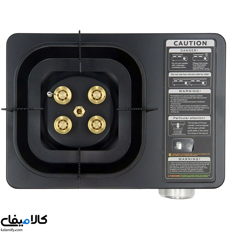 20 اجاق گاز کمپینگ برند HappyFoodie دارای هاردباکس - تصویر 1