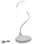 چراغ مطالعه شارژی دیمردار سفید طلایی - تصویر 4