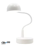 چراغ مطالعه  لمسی رومیزی مدرن (مدل سفید مینیمال) برند DIGOD دیمردار با 3 حالت نور - تصویر 4