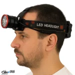 هدلایت شارژی با باتری لیتیومی همراه با پاوربانک - تصویر 2