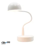 چراغ مطالعه  لمسی رومیزی مدرن (مدل سفید مینیمال) برند DIGOD دیمردار با 3 حالت نور - تصویر 3