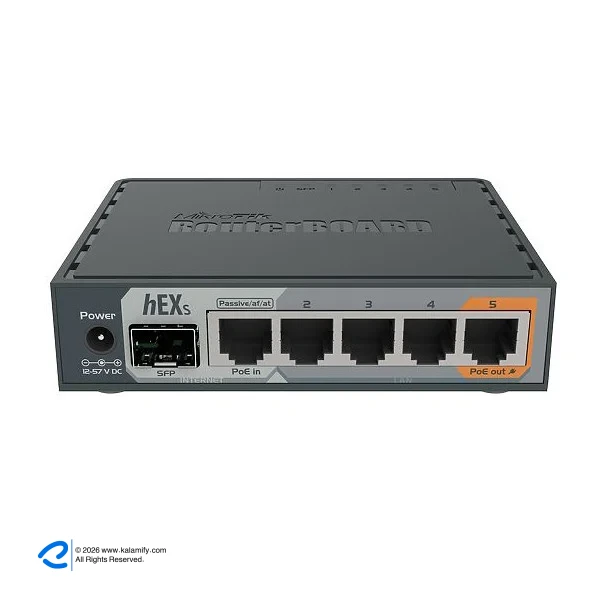 روتر میکروتیک مدل hEX S-RB760iGS روتر میکروتیک مدل hEX S-RB760iGS