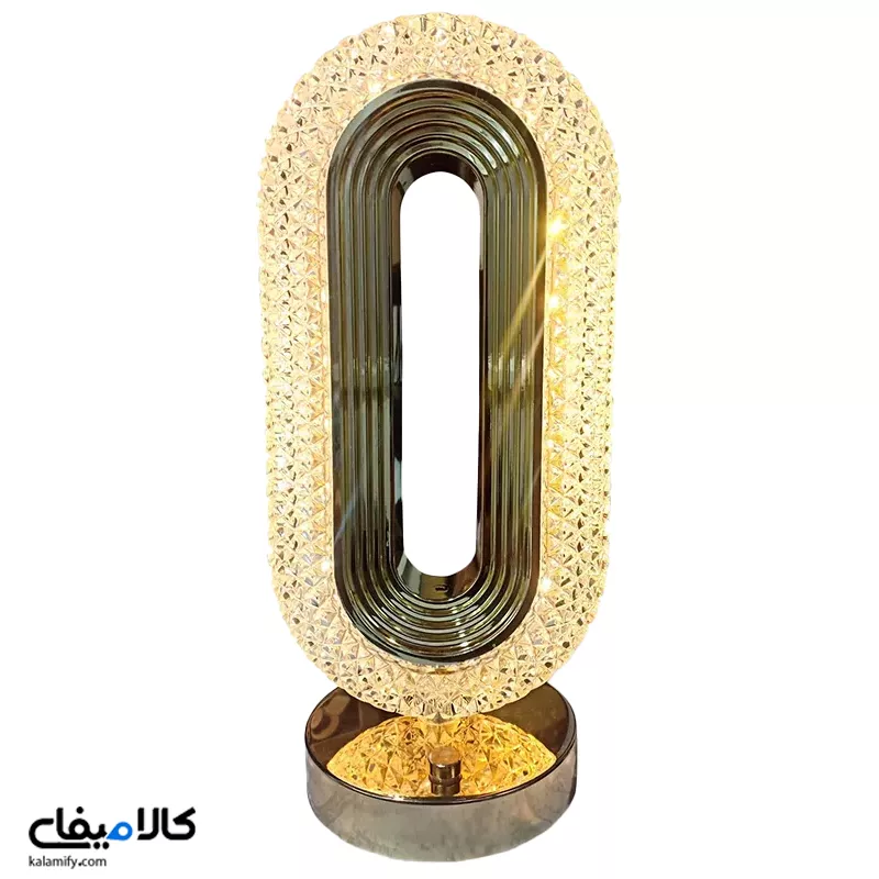 چراغ خواب بیضی سایز بزرگ شارژی ۳ حالت...