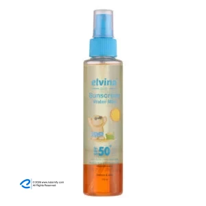 اسپری ضد آفتاب کودکان الوینا SPF 50 مدل Mist حاوی محافظ UVA و UVB مناسب انواع پوست حجم 150 میلی لیتر