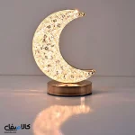 چراغ خواب ماه شارژی با تنظیم 3 حالته نور؛ نوری جادویی که اتاق خوابتان را به آسمان شب تبدیل می‌کند - تصویر 4