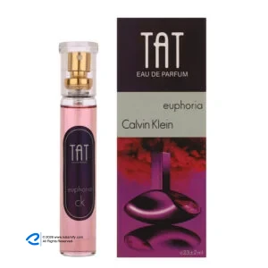 عطر جیبی زنانه تات مدل کالوین کلین ایفوریا Euphoria Calvin Klein با رایحه تند حجم 23 میلی‌لیتر