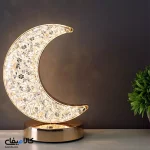 چراغ خواب ماه شارژی با تنظیم 3 حالته نور؛ نوری جادویی که اتاق خوابتان را به آسمان شب تبدیل می‌کند - تصویر 3