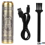 ریش تراش شارژی فلزی | اصلاح دقیق با طراحی خاص و بدنه مقاوم - تصویر 4