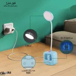 چراغ مطالعه و خواب کودک عروسکی 7 رنگ - تصویر 4