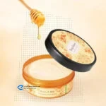 کره بدن دیپ سنس مدل Honey حجم 200 میلی‌لیتر مغذی و آبرسان قوی با کره شی، روغن نارگیل و آملا، ضد خشکی و نرم‌کننده پوست با جذب سریع و حفظ رطوبت طولانی‌مدت مناسب بانوان