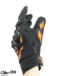 دستکش ضربه گیر موتور سواری قابلیت کار با موبایل - تصویر 9