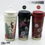 تراول ماگ رنگی فانتزی 0.5 لیتر برند DiYi - تصویر 12