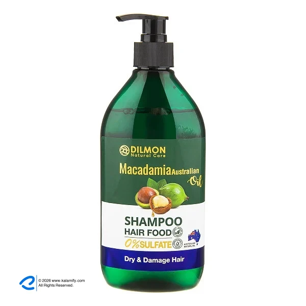 شامپو مو دیلمون مدل Macadamia حجم 385 میلی لیتر شامپو مو دیلمون Macadamia