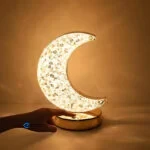 آباژور رومیزی مدل لمسی ماه