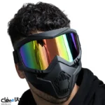 ماسک موتورسواری عینک‌دار | محافظ صورت و چشم، مناسب آفرود - تصویر 2