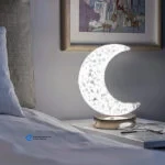 آباژور رومیزی مدل لمسی ماه
