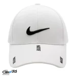 کلاه نایک سفید اصل | خرید کلاه آفتابی نایک لبه‌دار، سبک و اسپرت - تصویر 2