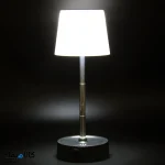 چراغ خواب و رومیزی چتری شارژی لمسی LED با قابلیت تنظیم ارتفاع، نور ملایم و طراحی مدرن - تصویر 9