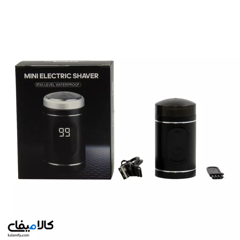 مینی ریش تراش شارژی؛ ۳ وات انتخابی حرفه‌ای...