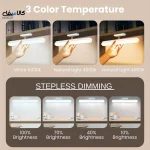 چراغ اضطراری دیمر دار دارای 3 حالت نور پشت چسب دار - تصویر 16