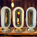 چراغ خواب بیضی سایز بزرگ شارژی 3 حالت تنظیم نور - تصویر 5