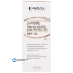 فلوئید ضدآفتاب بی‌رنگ پرایم SPF50 مدل C-Prime Fusion Water مناسب انواع پوست، حجم 40 میلی‌لیتر