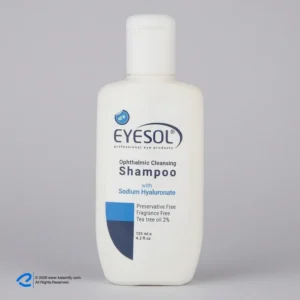 شامپو شست‌وشوی پلک و مژه آیسول مدل Ophthalmic حجم 125 میلی‌لیتر