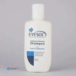 شامپو شست‌وشوی پلک و مژه آیسول مدل Ophthalmic حجم 125 میلی‌لیتر
