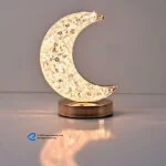 چراغ رومیزی مدل کریستال ماه کد 404052