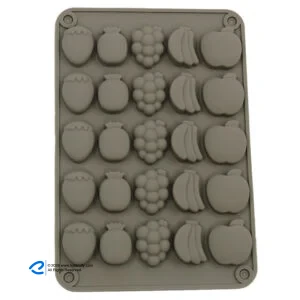 قالب سیلیکونی شکلات و ژله مدل میوه 405020