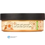 کره بدن دیپ سنس مدل Honey حجم 200 میلی‌لیتر مغذی و آبرسان قوی با کره شی، روغن نارگیل و آملا، ضد خشکی و نرم‌کننده پوست با جذب سریع و حفظ رطوبت طولانی‌مدت مناسب بانوان