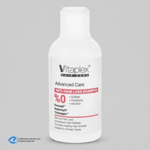 شامپو تقویت‌کننده و ضد ریزش مو ویتاپلکس مدل Advanced Care مناسب موهای کم‌حجم و نازک حجم 250 میلی‌لیتر، فاقد سولفات، پارابن و الکل، با فرمولاسیون پیشرفته و ترکیبات مؤثر برای افزایش استحکام و رشد مو - نمای 1