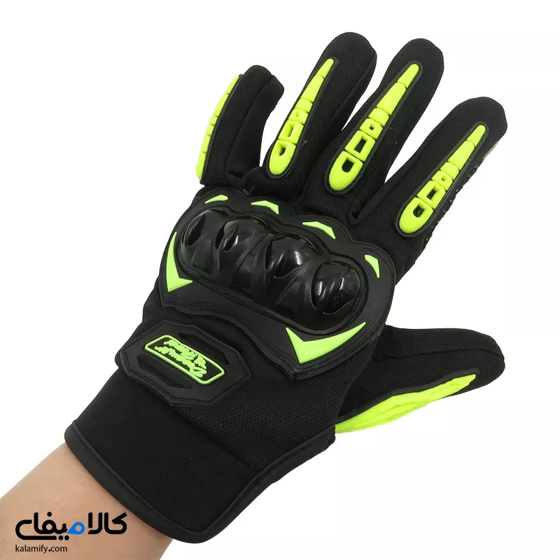 دستکش ضربه گیر موتور سواری قابلیت کار با...